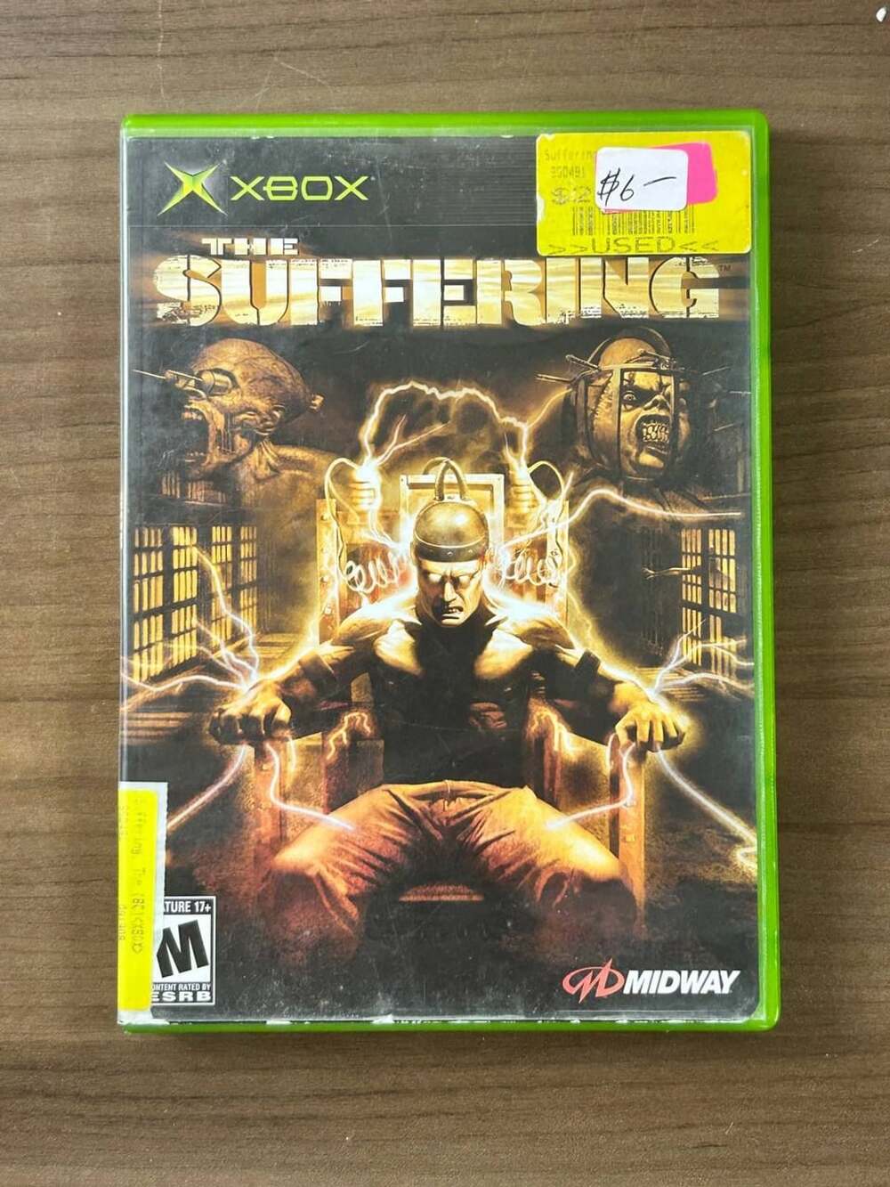 The Suffering Original Xbox 2004 CIB Complete Manual Reg Card Midway